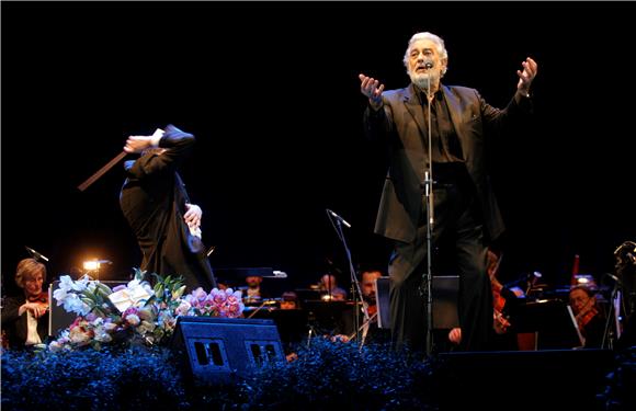 Placido Domingo u zagrebačkoj Areni                                                                                                                                                                                                             