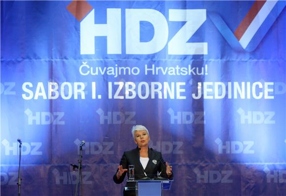 Sabor HDZ-a za I. izbornu jedinicu                                                                                                                                                                                                              