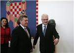 Hrvatski predsjednik Josipović primio makedonskog kolegu Ivanova                                                                                                                                                                                