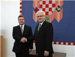 Hrvatski predsjednik Josipović primio makedonskog kolegu Ivanova                                                                                                                                                                                