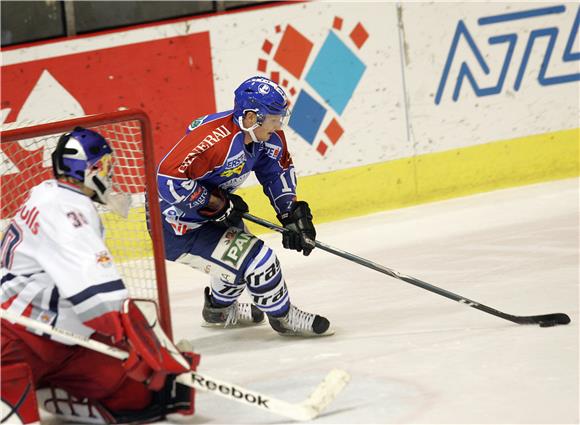 EBEL liga: Medveščak - Red Bull 5-0                                                                                                                                                                                                             