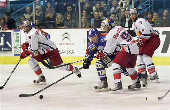 EBEL liga: Medveščak - Red Bull 5-0                                                                                                                                                                                                             