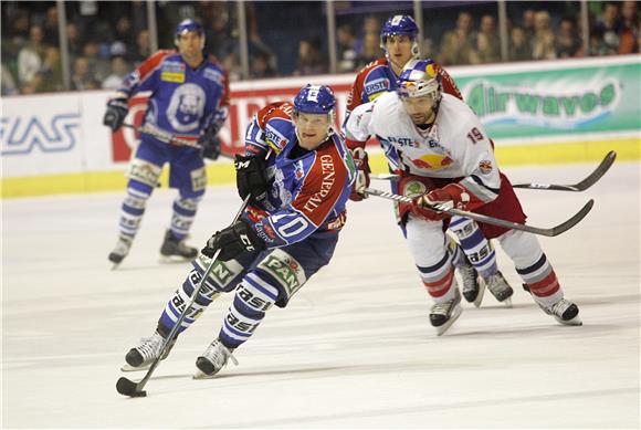 EBEL liga: Medveščak - Red Bull 5-0                                                                                                                                                                                                             