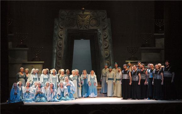 Opera ''Nabucco'' Giuseppea Verdija u osiječkom HNK                                                                                                                                                                                             