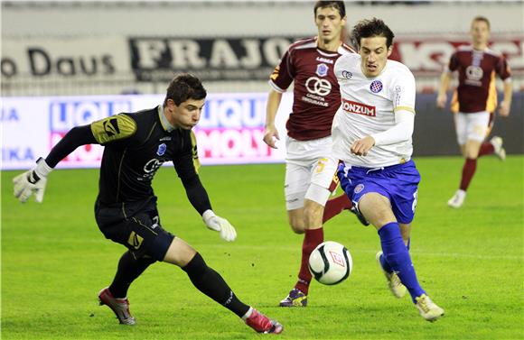 HNL: Hajduk - Varaždin 3:0 poluvrijeme                                                                                                                                                                                                          