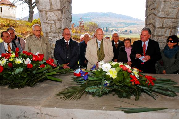 General Bulat na obljetnici XIII. proleterske brigade na Žumberku                                                                                                                                                                               