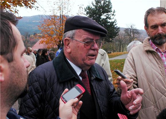 General Bulat na obljetnici XIII. proleterske brigade na Žumberku                                                                                                                                                                               