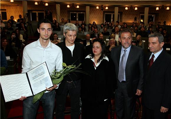 Stjepan Mrganić i Dominik Bartolović dobitnici Nagrade Luka Ritz                                                                                                                                                                                