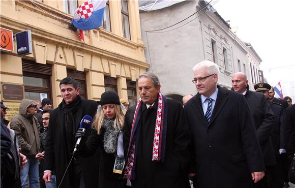 Kolona sjećanja ulicama Vukovara                                                                                                                                                                                                                