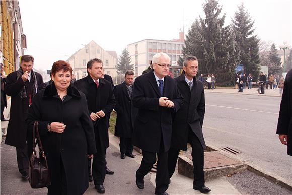 Predsjednik Josipović u Đurđevcu                                                                                                                                                                                                                