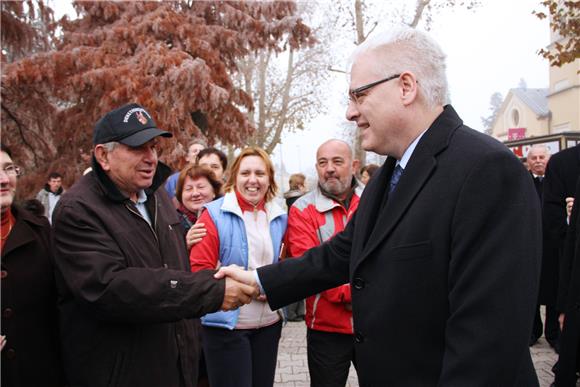 Predsjednik Josipović u Đurđevcu                                                                                                                                                                                                                