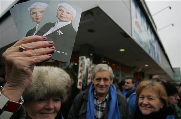 Jadranka Kosor u VI. izbornoj jedinici                                                                                                                                                                                                          