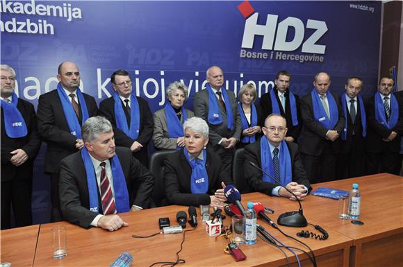 Kosor pozvala Hrvate u BiH da glasuju za HDZ                                                                                                                                                                                                    