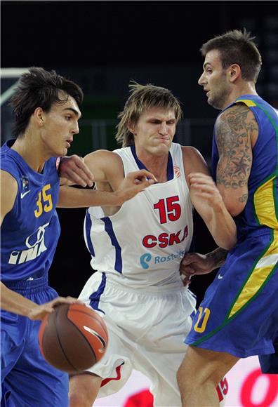 Euroliga: CSKA Moskva - Zagreb CO 87:74                                                                                                                                                                                                         