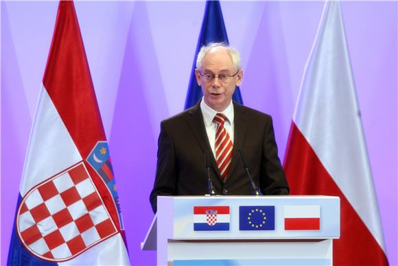 Van Rompuy i Tusk čestitali Hrvatskoj                                                                                                                                                                                                           