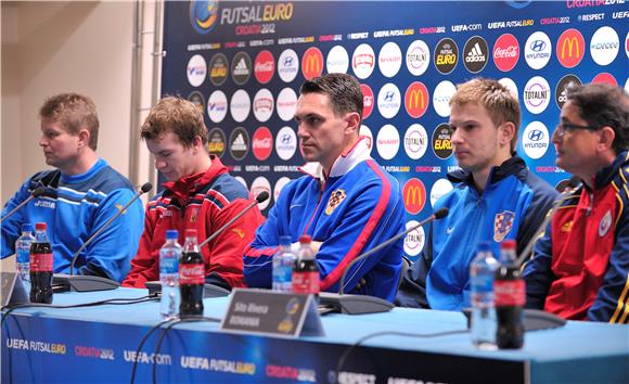 Tiskovan konferencija hrvatske Futsal reprezentacije                                                                                                                                                                                            