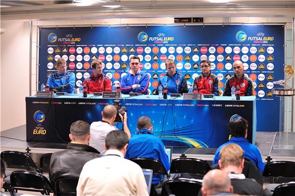 Tiskovan konferencija hrvatske Futsal reprezentacije                                                                                                                                                                                            