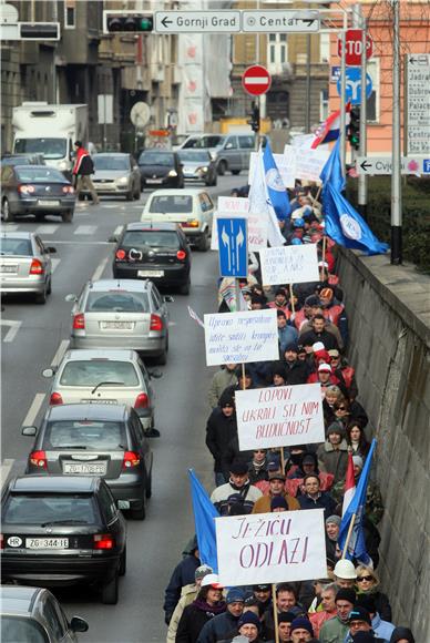 Prosvjed radnika Diokija – Linić dogovara skidanje blokade                                                                                                                                                                                      