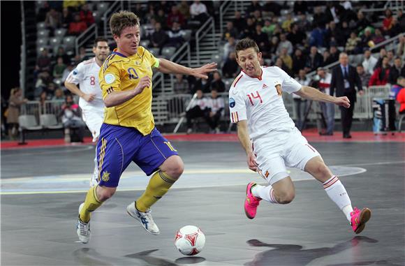 EURO FUTSAL 2012: Ukrajina - Španjolska                                                                                                                                                                                                         