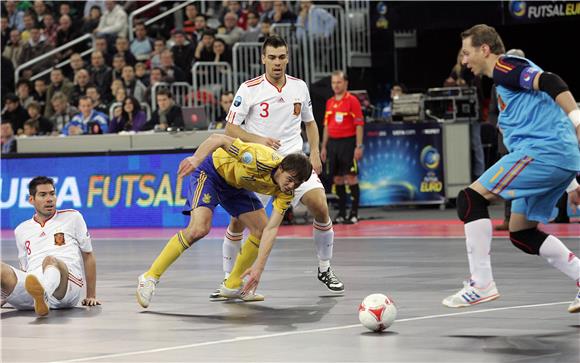 EURO FUTSAL 2012: Ukrajina - Španjolska                                                                                                                                                                                                         