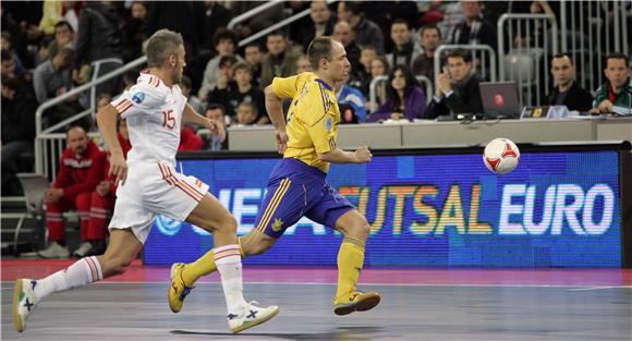 EURO FUTSAL 2012: Ukrajina - Španjolska                                                                                                                                                                                                         