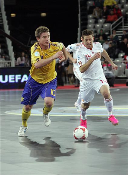 EURO FUTSAL 2012: Ukrajina - Španjolska                                                                                                                                                                                                         