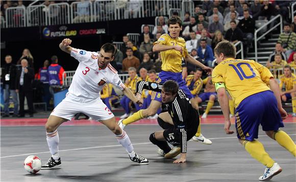 EURO FUTSAL 2012: Ukrajina - Španjolska                                                                                                                                                                                                         