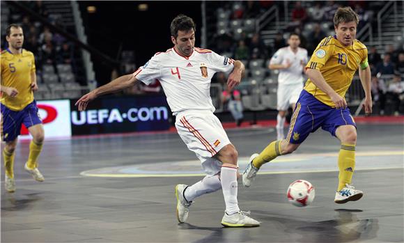 EURO FUTSAL 2012: Ukrajina - Španjolska                                                                                                                                                                                                         