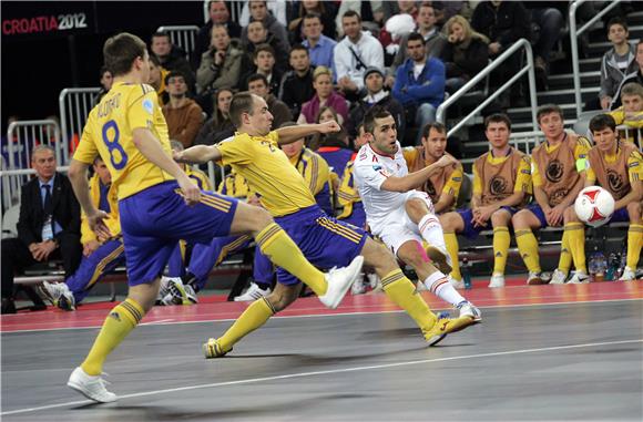 EURO FUTSAL 2012: Ukrajina - Španjolska                                                                                                                                                                                                         