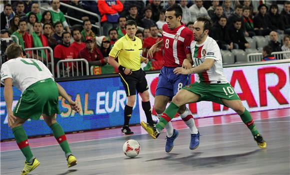 EURO FUTSAL 2012: Srbija - Portugal                                                                                                                                                                                                             