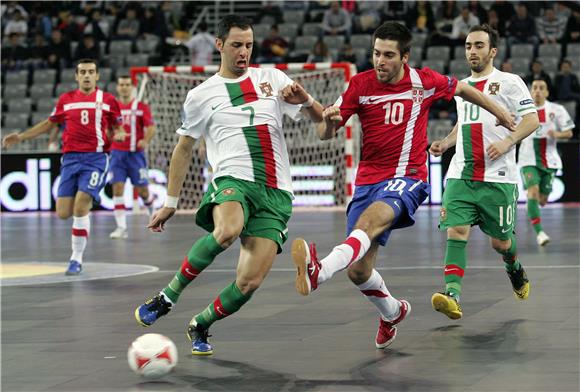 EURO FUTSAL 2012: Srbija - Portugal                                                                                                                                                                                                             