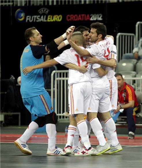 Futsal: Španjolska u polufinalu                                                                                                                                                                                                                 