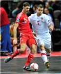 Četvrtfinalna utakmica na Futsalu između Rusije i Srbije                                                                                                                                                                                        