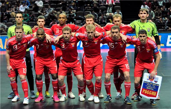 Četvrtfinalna utakmica na Futsalu između Rusije i Srbije                                                                                                                                                                                        