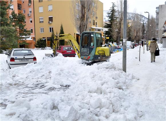 BiH: otežan promet zbog novih padalina                                                                                                                                                                                                          