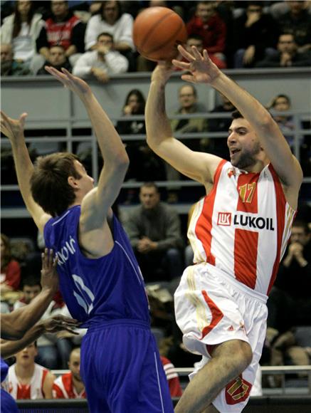 ABA liga: Crvena zvezda - Helios 86-69.                                                                                                                                                                                                         