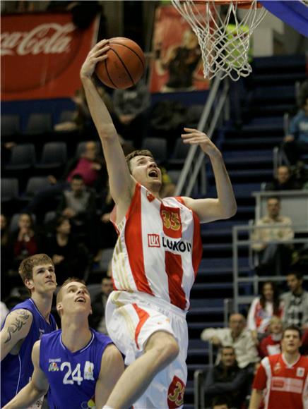 ABA liga: Crvena zvezda - Helios 86-69.                                                                                                                                                                                                         