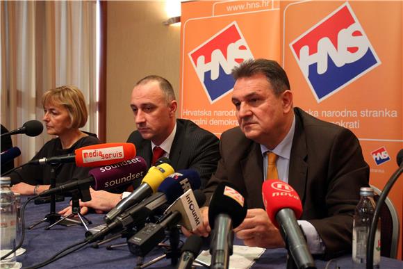 Konferencija za novinare povodom sjednice Središnjeg odbora HNS-a                                                                                                                                                                               