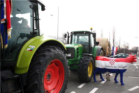 Mljekari na cestama trinaesti dan                                                                                                                                                                                                               