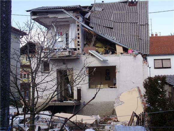 Eksplozija u kući u Varaždinu                                                                                                                                                                                                                   