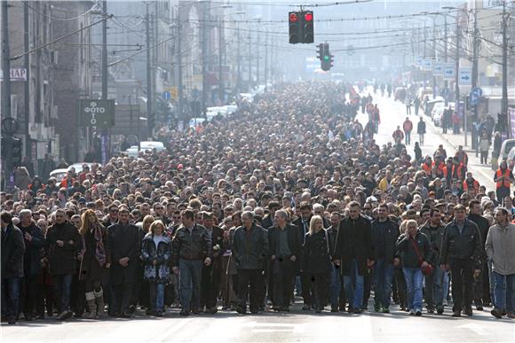 Beograd: obilježavanje Đinđićeve smrti                                                                                                                                                                                                          