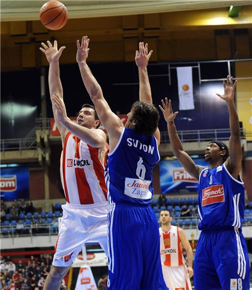 ABA liga: Crvena zvezda - Cibona 80-67                                                                                                                                                                                                          