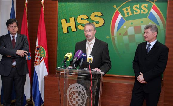 Tiskovna konferencija HSS-a                                                                                                                                                                                                                     