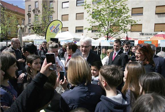 Josipović i Holy pozdravili otvaranje 'green city projecta'                                                                                                                                                                                     