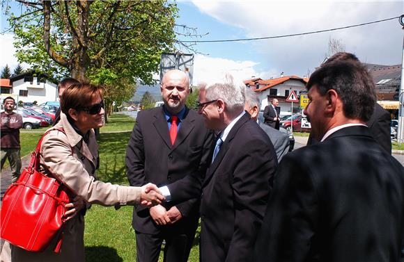 Predsjednik Josipović na Danu općine Žakanja                                                                                                                                                                                                    