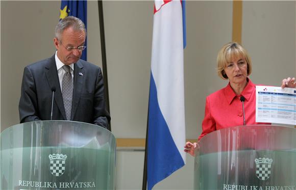 Tiskovna konferencija Vesne Pusić i Paula Vandorena                                                                                                                                                                                             