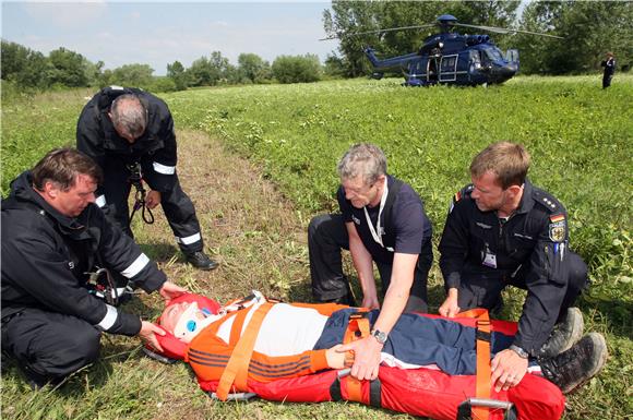 Međunarodna terenska vježba civilne zaštite 'IPA CRO FLOODS 2112'                                                                                                                                                                               