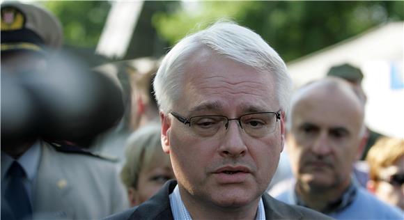 Josipović o aferi u MORH-u                                                                                                                                                                                                                      