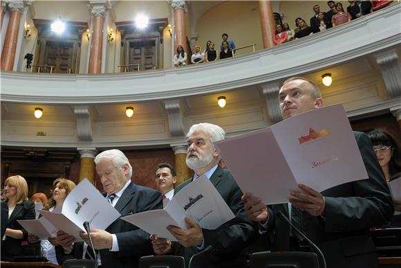 Konstituiran novi srbijanski parlament                                                                                                                                                                                                          