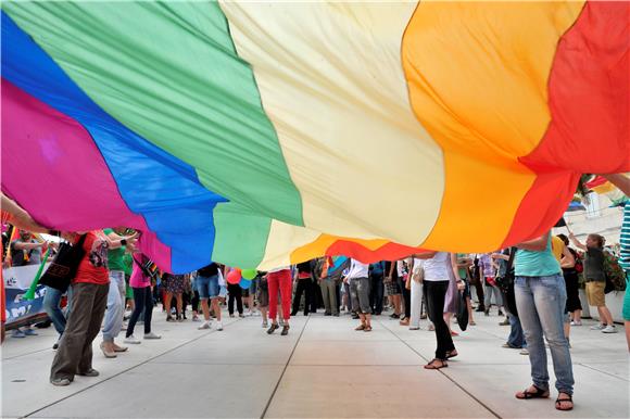 Povorka Split Pridea došla na praznu Rivu                                                                                                                                                                                                       